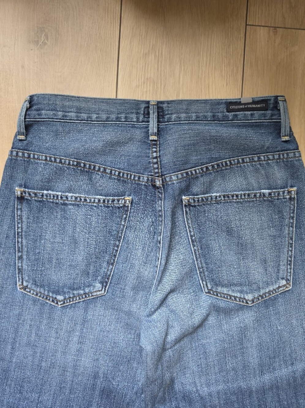 Citizens of Humanity Melanie High-Rise Wide-Leg Jeans, Size 27 - Picture 6 of 12